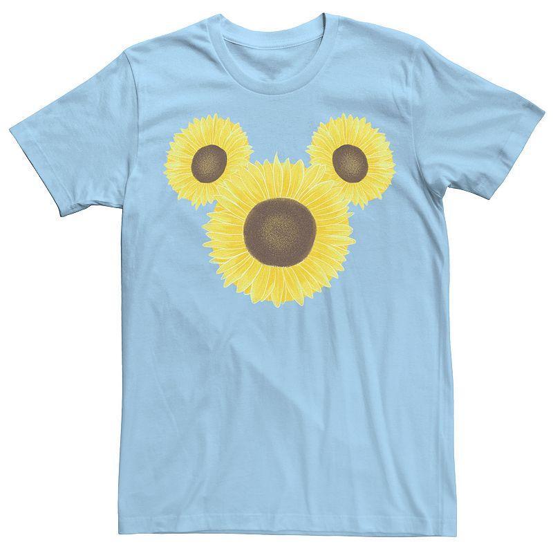 Fifth Sun Mens Mickey Sunflower Short Sleeve Crew T-shirt Product Image