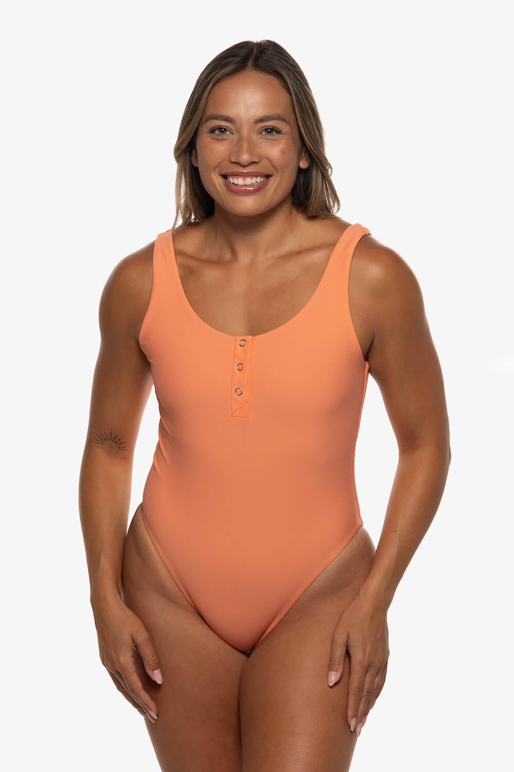 Gemma Surf One Piece - Guava Female Product Image