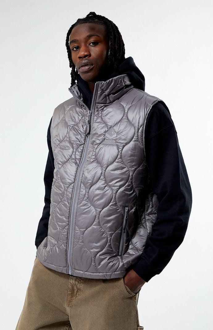 PacSun Mens Quilted Vestmall Product Image