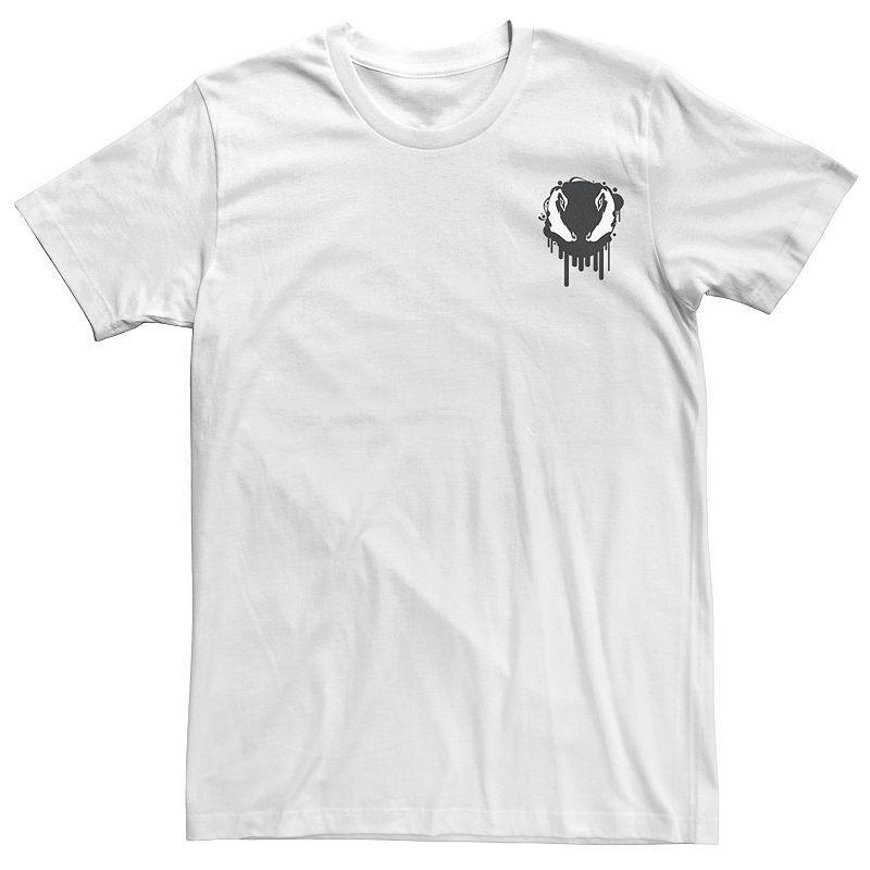 Mens Marvel Venom Left Chest Badge Tee Product Image