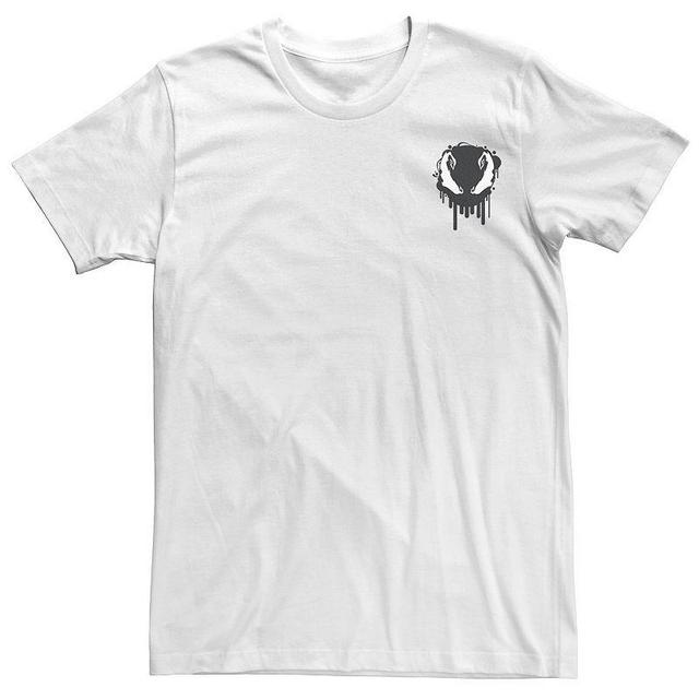 Mens Marvel Venom Left Chest Badge Tee Product Image