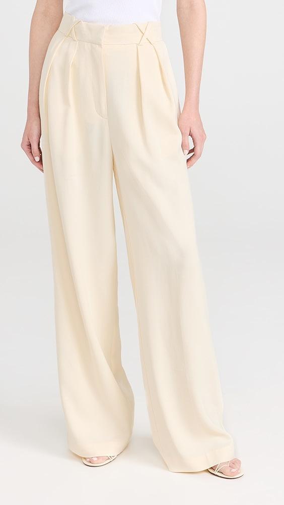 Róhe Wide Leg Tailored Trousers | Shopbop Product Image