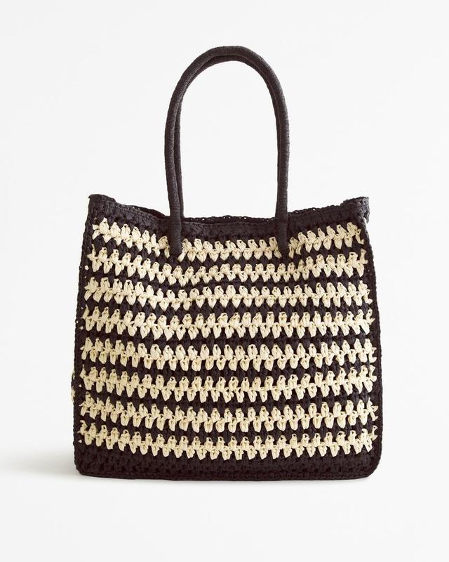 Straw Packable Tote Bag Product Image