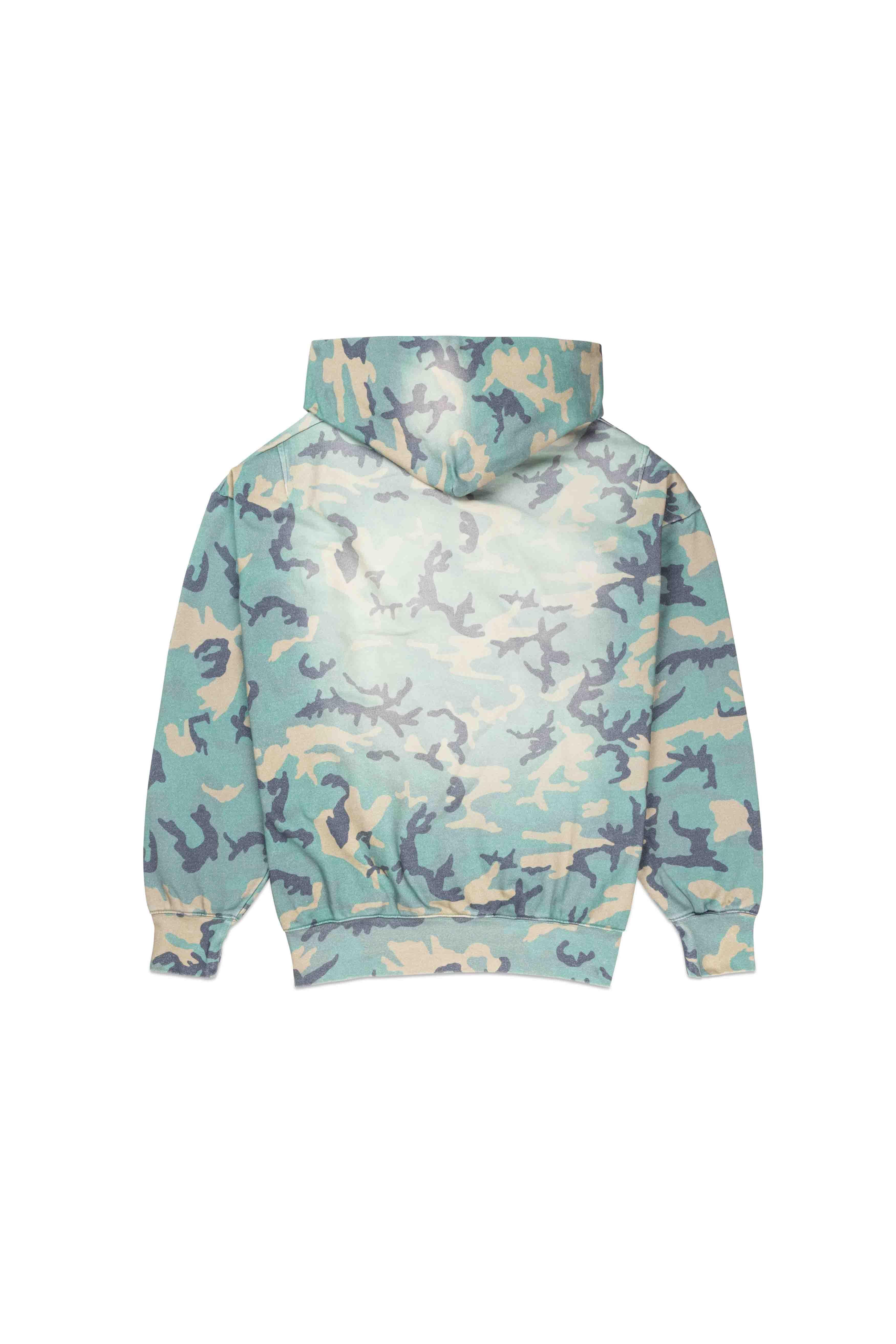 Faded Camo Hoodie Male Product Image