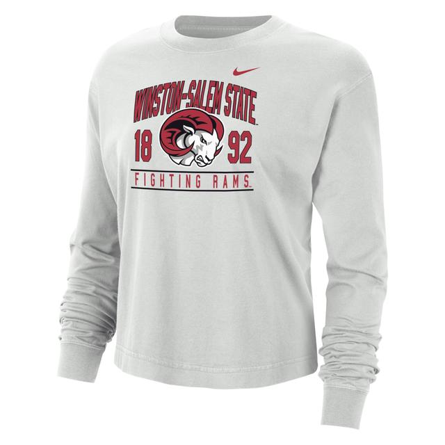 Winston-Salem Nike Womens College Boxy Long-Sleeve T-Shirt Product Image