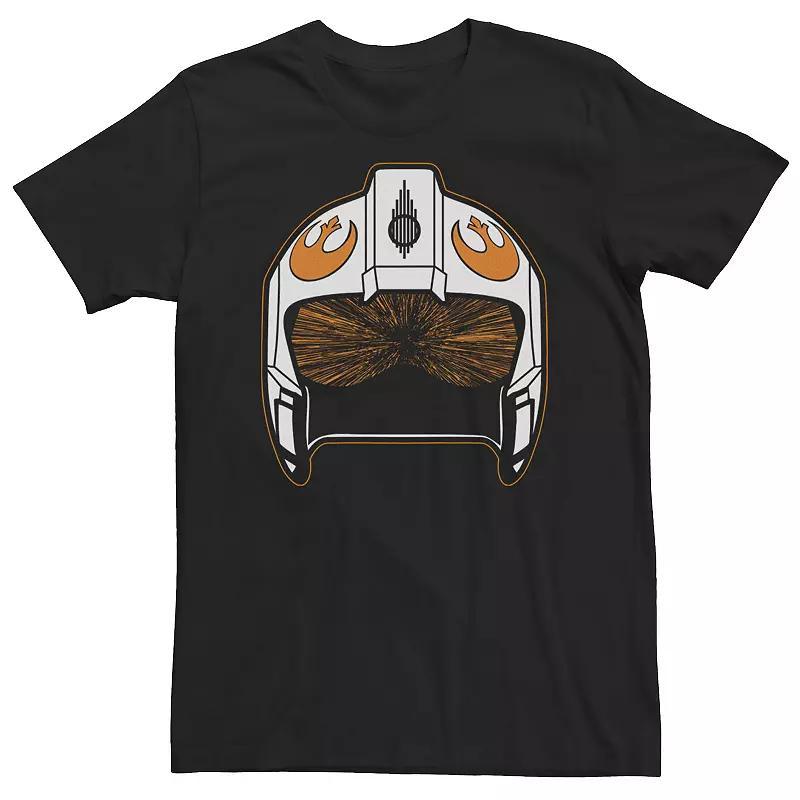 Big & Tall Star Wars The Force Awakens Rebel Helmet Big Face Tee, Mens Product Image