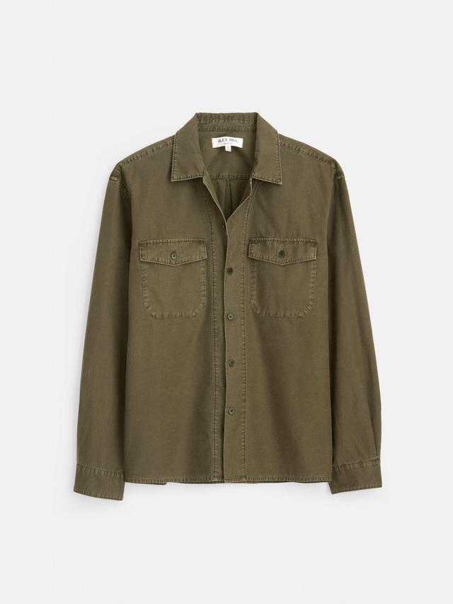 Field Shirt In Crosshatch Cotton Male Product Image