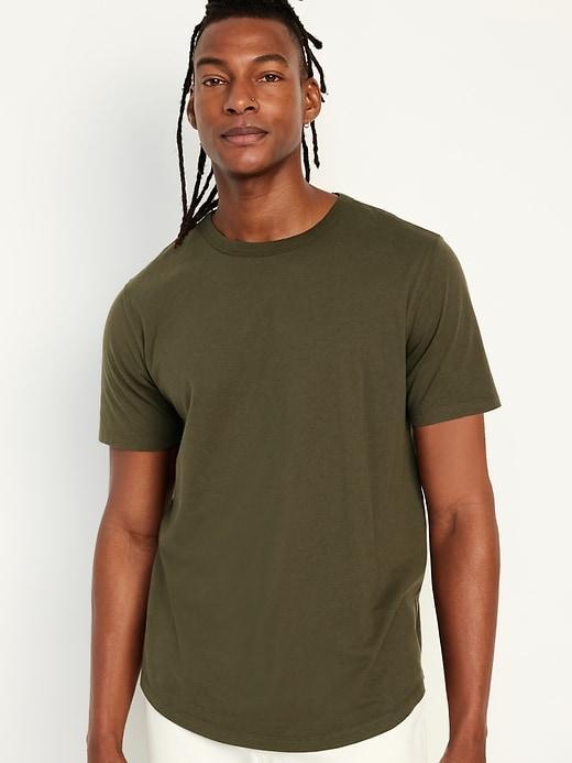 Curved-Hem T-Shirt Product Image