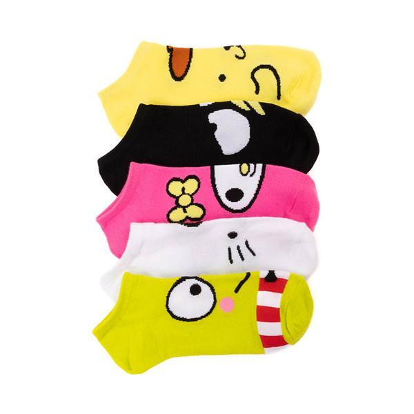 Womens Hello Kitty® 'N Friends Ankle Socks 5 Pack - Multicolor Product Image