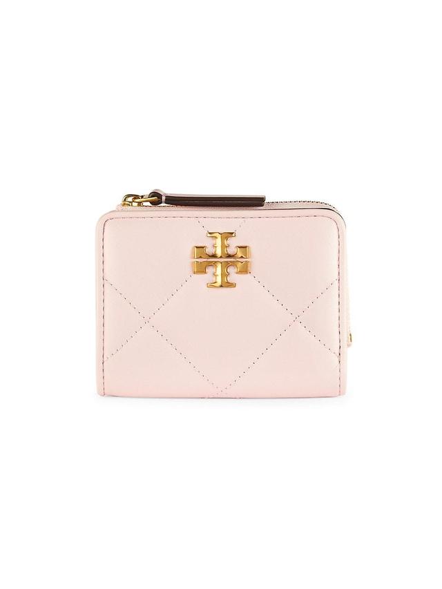 Tory Burch Kira Diamond Quilted Leather Bi-Fold Wallet Product Image