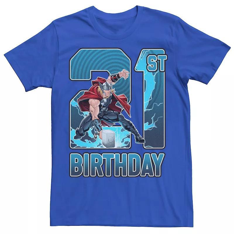 Mens Marvel Thor 21st Birthday Tee Product Image