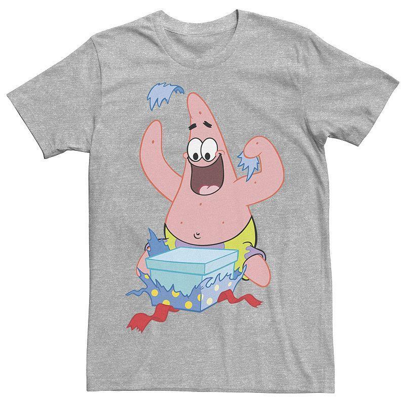 Mens Nickelodeon SpongeBob SquarePants Patrick Star Holiday Graphic Tee Product Image