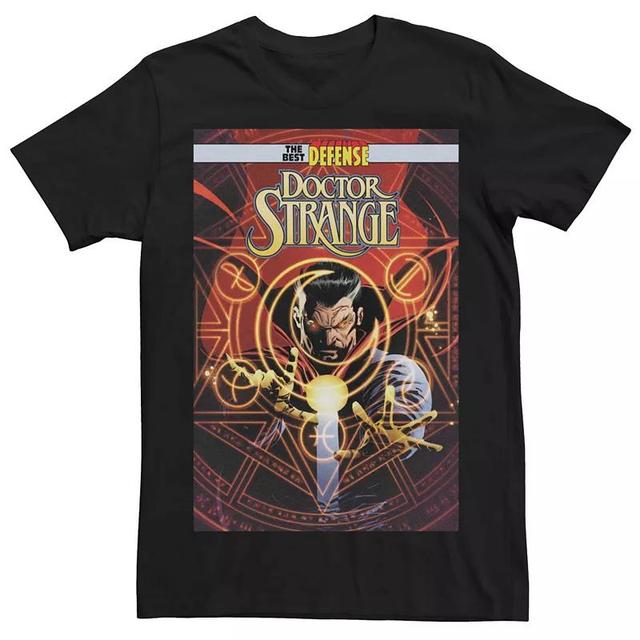 Mens Marvel The Best Defense Doctor Strange Comic Cover Tee Product Image