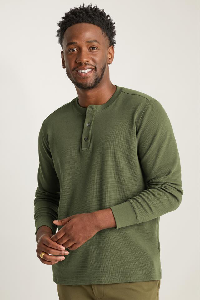 Waffle Henley Product Image