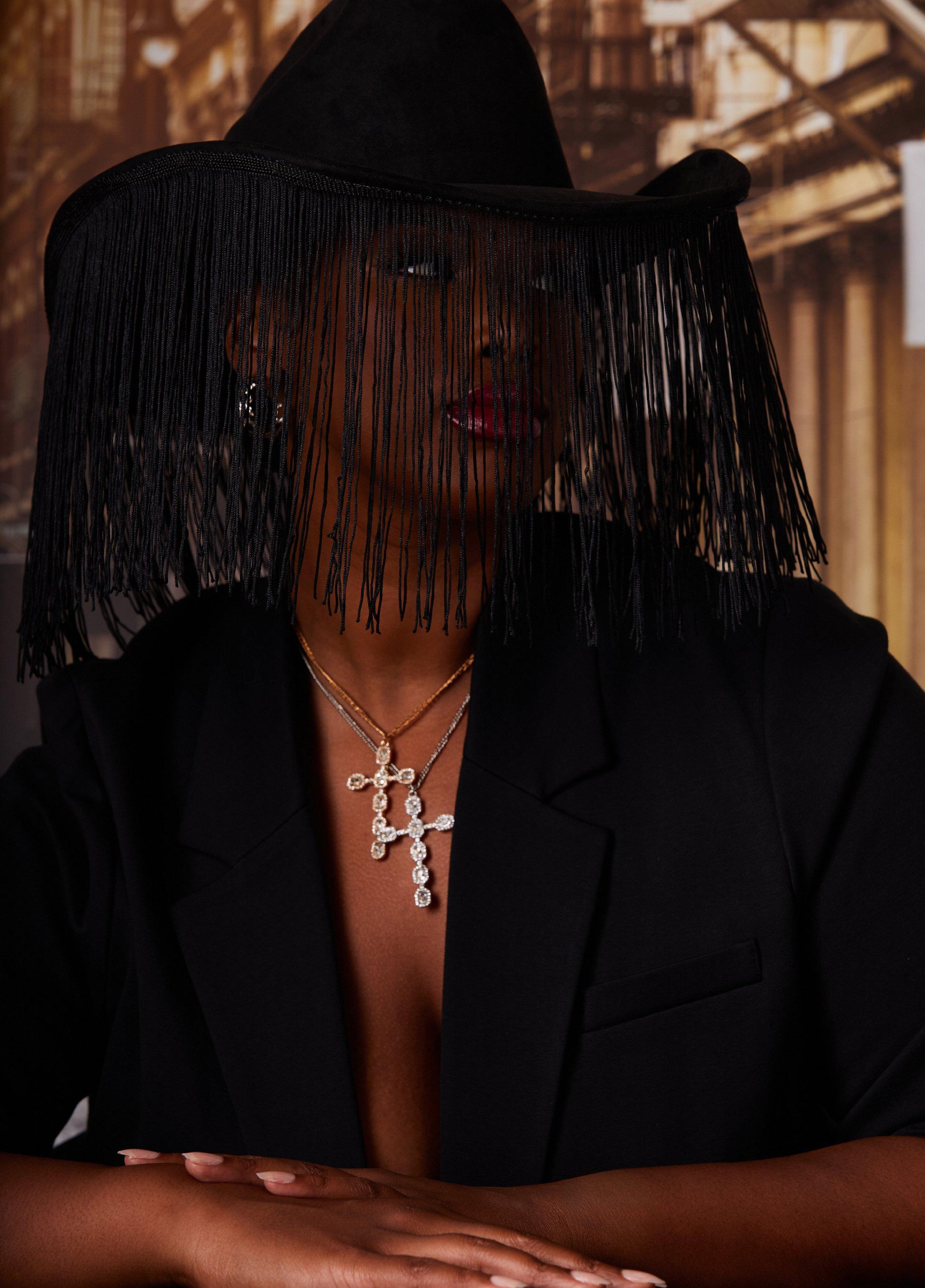 Fringed Cowboy Hat product image