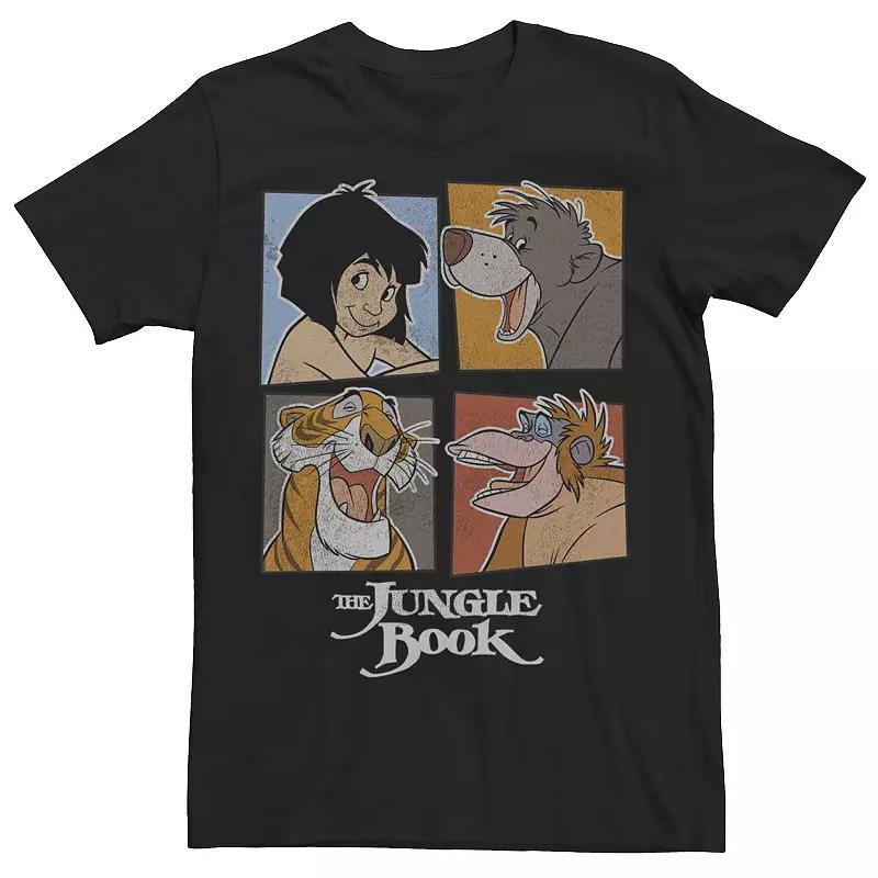 Mens Disneys The Jungle BookMowgli And Friends Box Tee Product Image