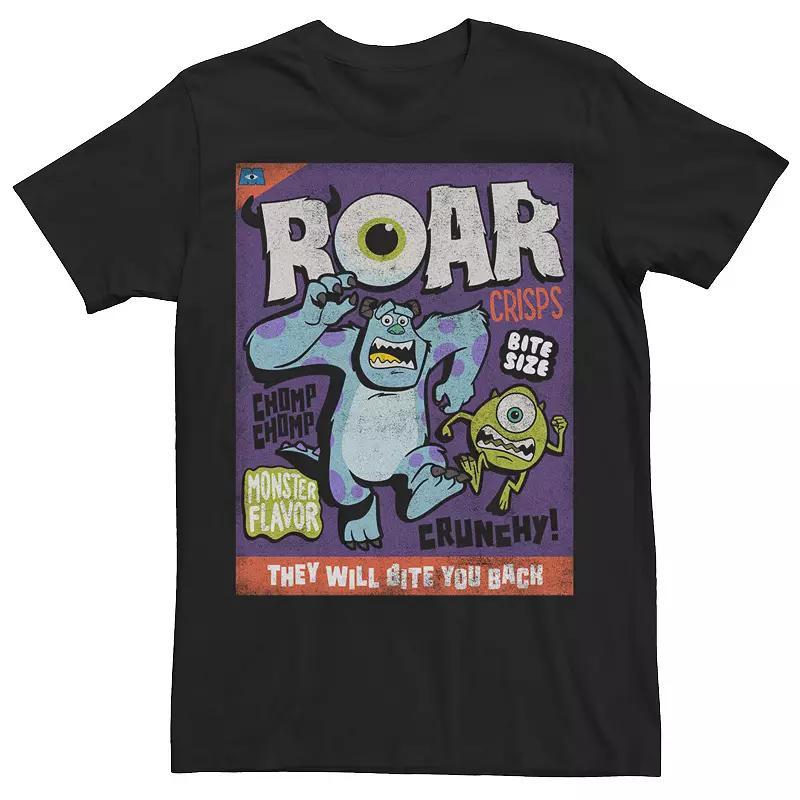 Mens Disney / Pixar Monsters Inc. Roar Crisps Distressed Poster Tee Product Image