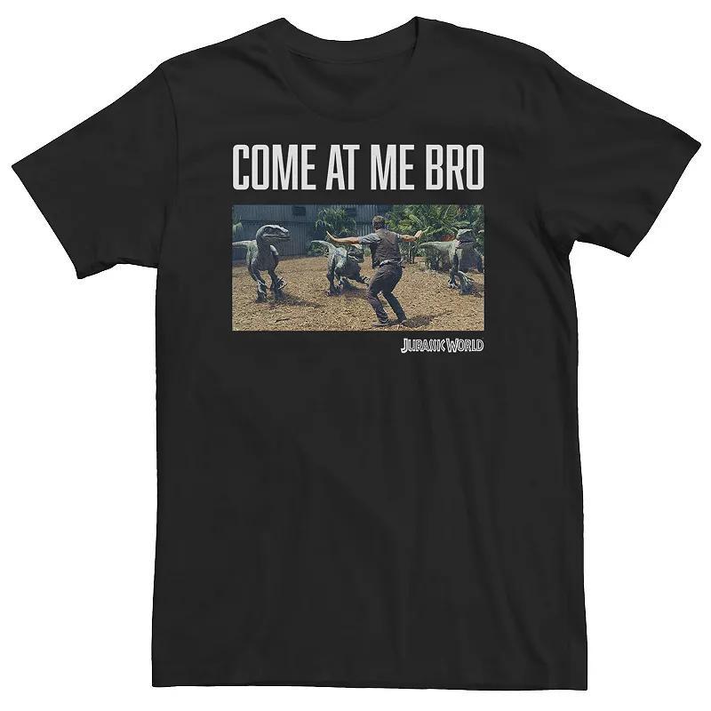 Big & Tall Jurassic World Come At Me Bro Movie Still Tee, Mens Product Image