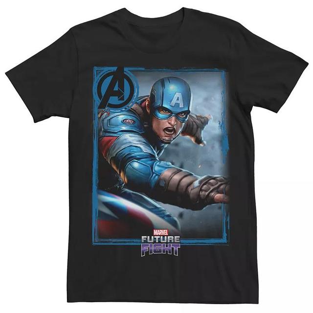 Mens Marvel Future Fight Captain America Graphic Tee Product Image