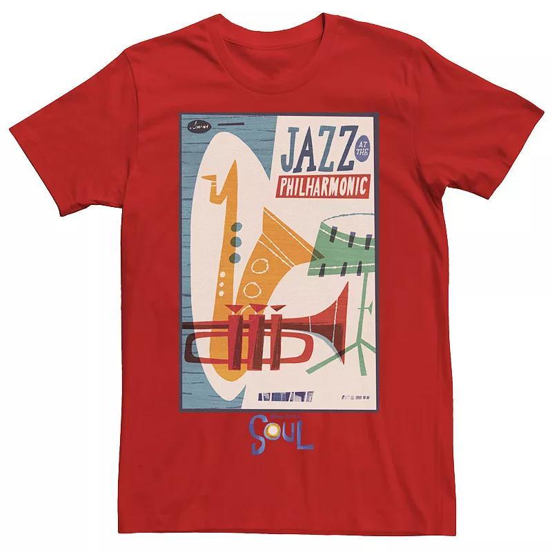 Mens Disney / Pixar Soul Jazz Philharmonic Poster Tee Product Image