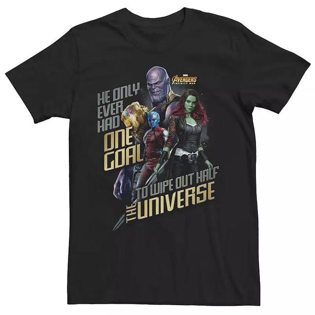 Mens Marvel Avengers: Infinity War Half The Universe Tee Product Image