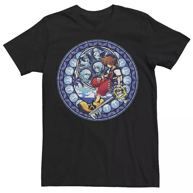 Mens Kingdom Hearts Stained Glass Sora Tee Product Image