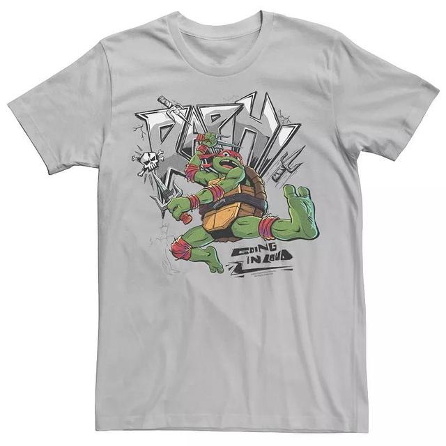 Mens TMNT Mutant Mayhem Raph Going In Loud Graphic Tee Product Image