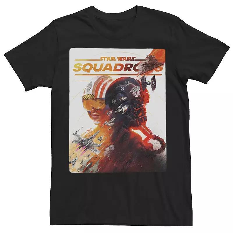 Mens Star Wars: Squadrons Rebel & Empire Poster Tee Product Image