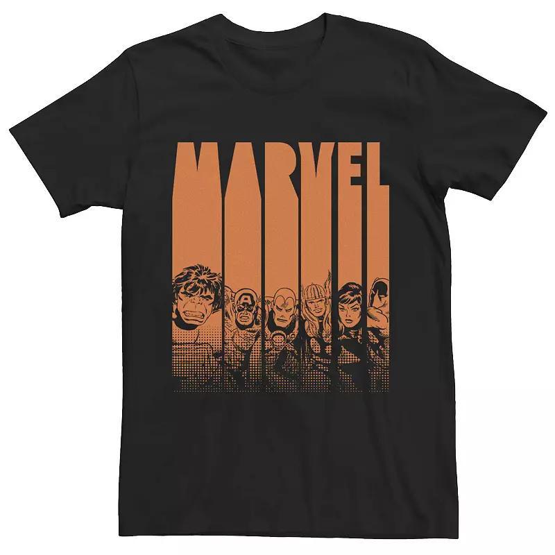 Mens Marvel Avengers Silhouettes Tee Product Image