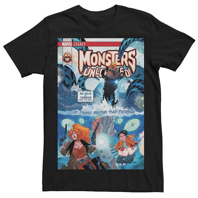 Mens Marvel Legacy Monsters Unleashed Comic Book Cover Tee Product Image