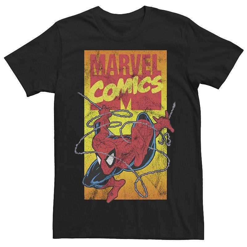 Fifth Sun Mens 90s Spidey Short Sleeve Crew T-shirt Product Image