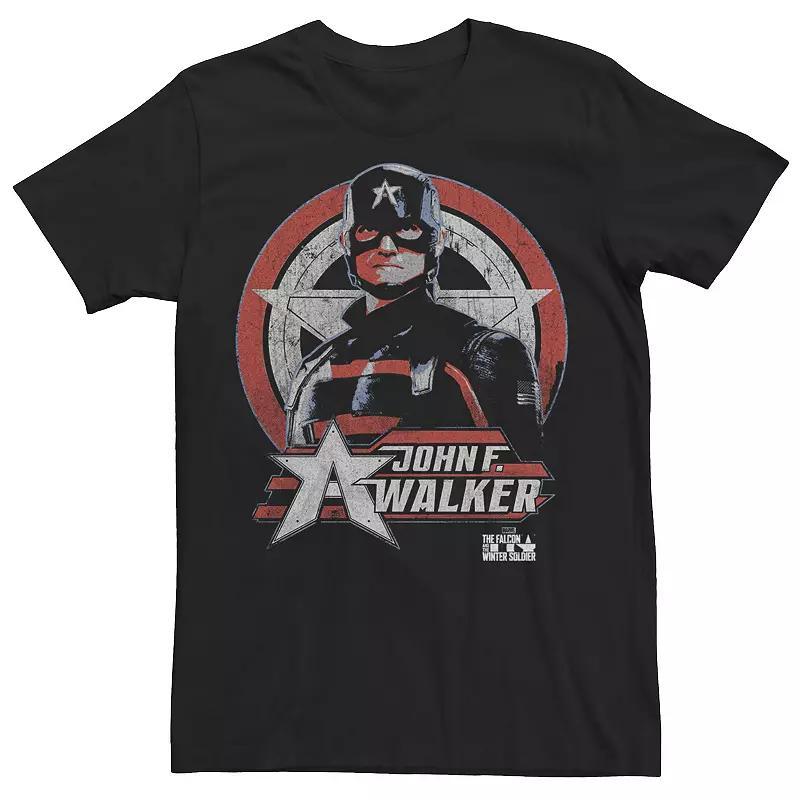 Mens Marvel Falcon & Winter Soldier John F. Walker Portrait Tee Product Image