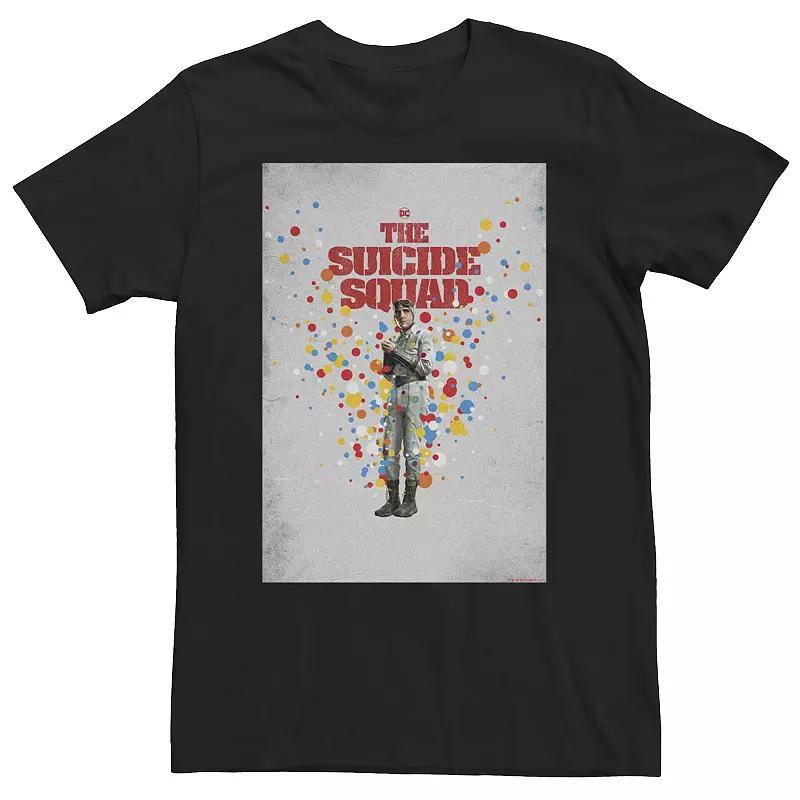 Big & Tall DC Comics The Suicide Squad Polka Dot Poster V2 Tee, Mens Product Image