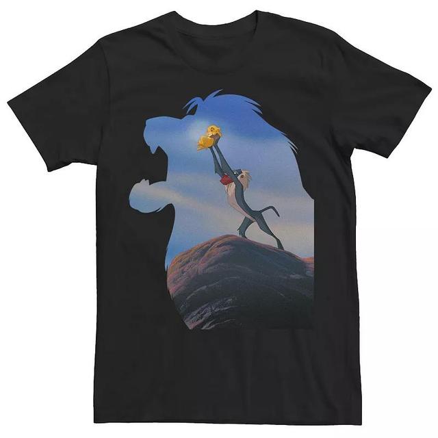 Big & Tall Disney Lion King Rafiki Holding Baby Simba Tee, Mens Product Image