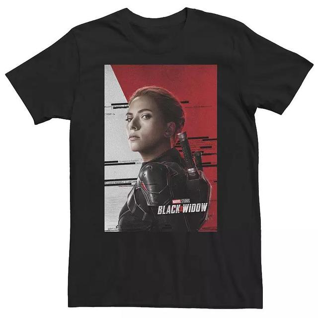 Big & Tall Marvel Widow Character Poster Tee, Mens Product Image