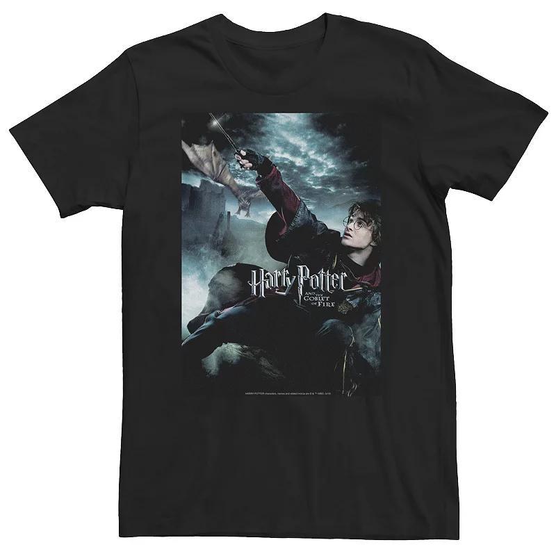 Big & Tall Harry Potter And The Goblet Of Fire First Task Poster Tee, Mens Product Image