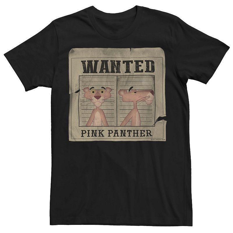 Mens The Pink Panther Wanted Poster Tee Product Image