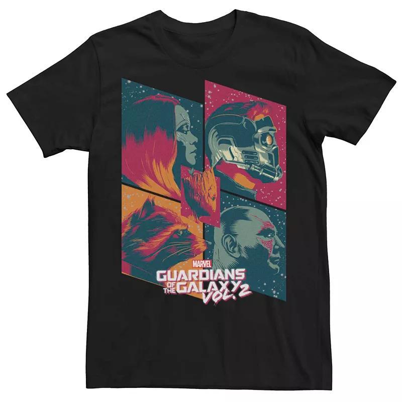 Mens Marvel Guardians Of The Galaxy 2 Side View Boxes Tee Product Image