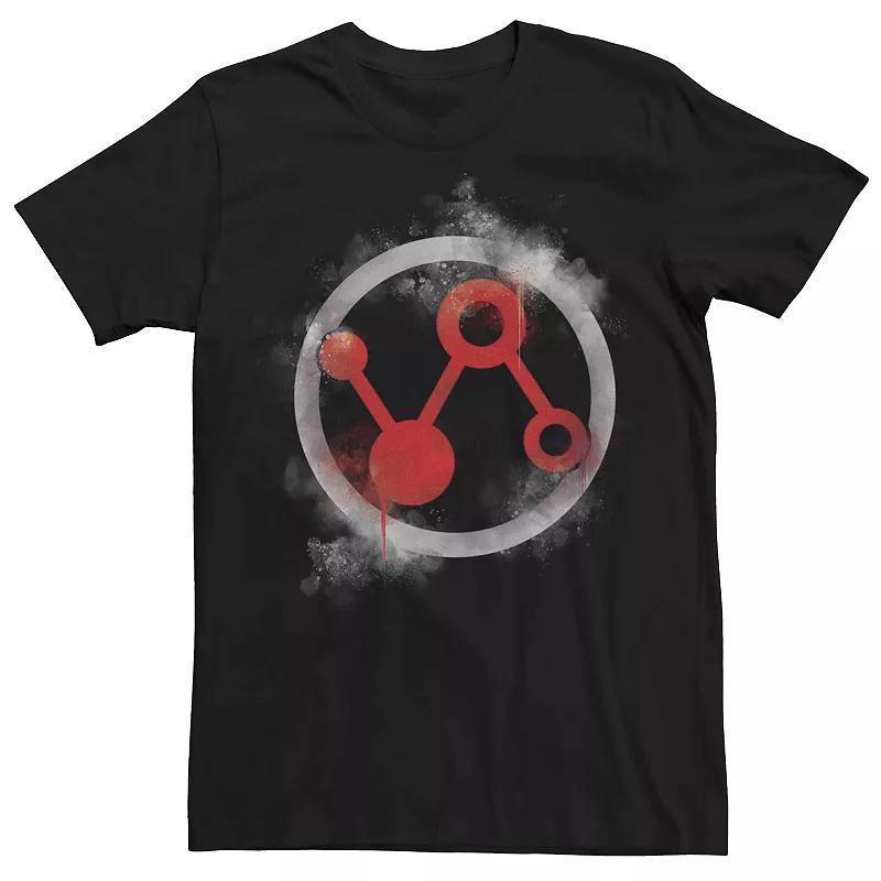 Mens Marvel Avengers: Endgame Ant-Man Spray Paint Logo Tee Dark Grey Product Image