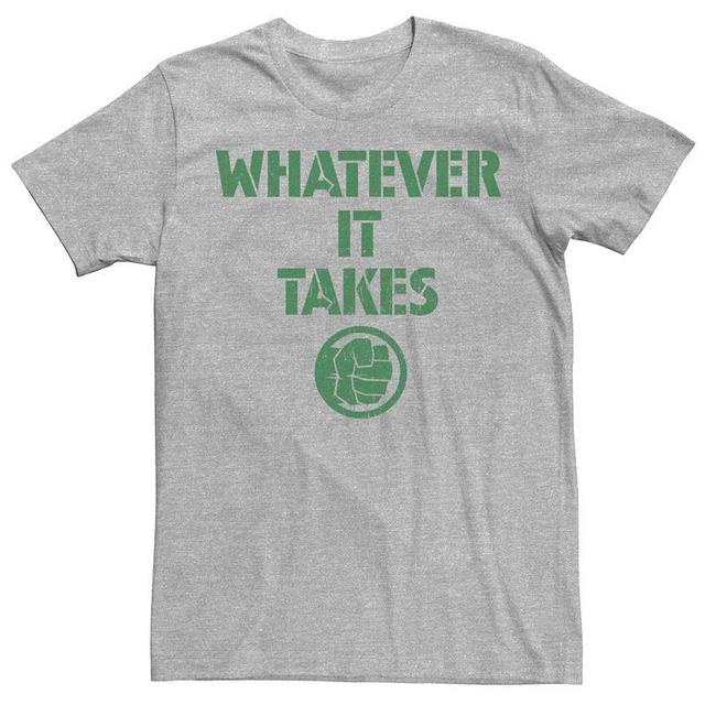 Marvel Mens Avengers Endgame Whatever It Takes Hulk Logo, Short Sleeve T-shirt Product Image