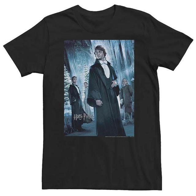 Big & Tall Harry Potter Goblet Of Fire Yule Ball Character Poster Tee, Mens Product Image