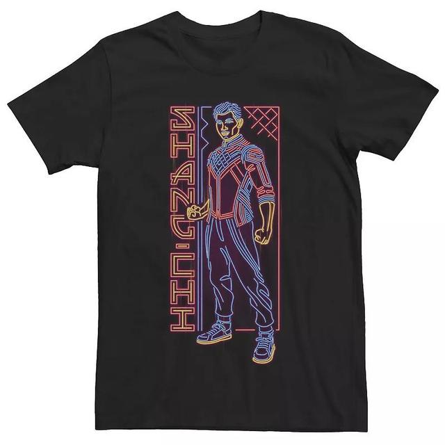 Big & Tall Marvel Shang-Chi Neon Poster Tee, Mens Product Image