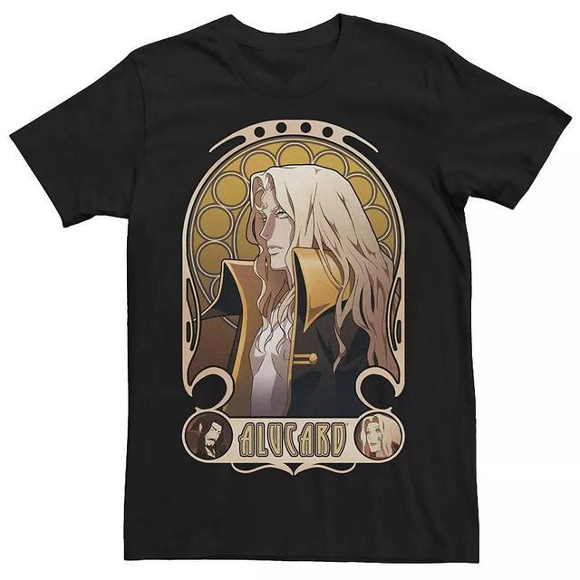 Mens Netflix Castlevania Alucard Portrait Tee Black Product Image