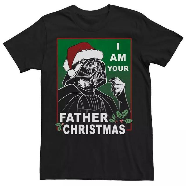 Mens Star Wars I Am Your Father Christmas Graphic Tee Product Image