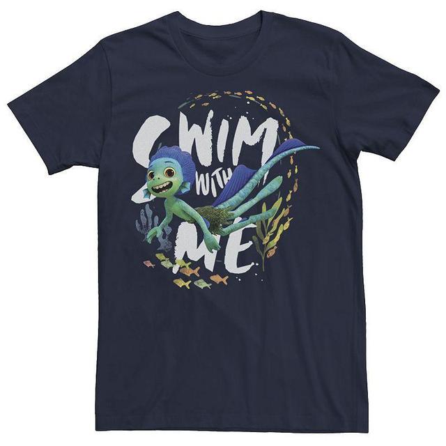 Mens Disney / Pixar Luca Swim With Me Tee Blue Product Image