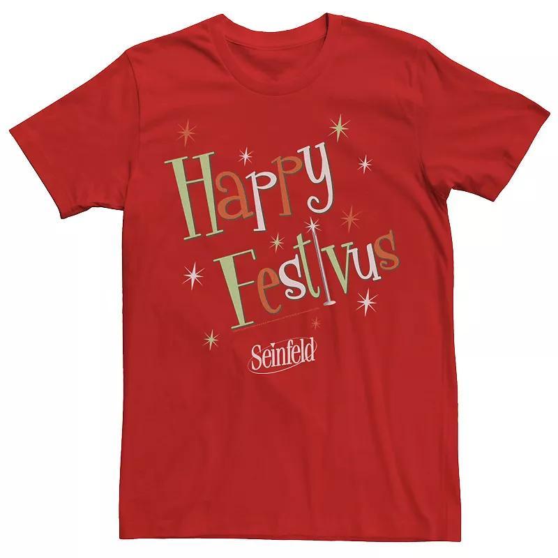 Mens Seinfeld Happy Festivus Logo Tee Product Image