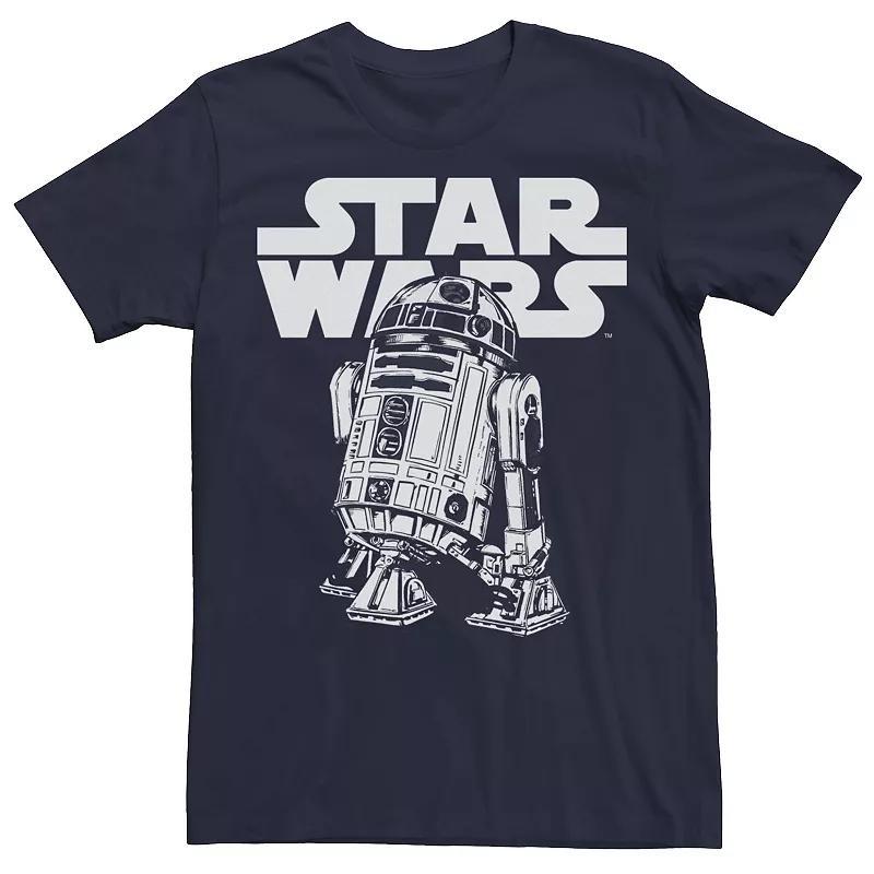 Mens Star Wars R2-D2 Logo Pose Graphic Tee Product Image