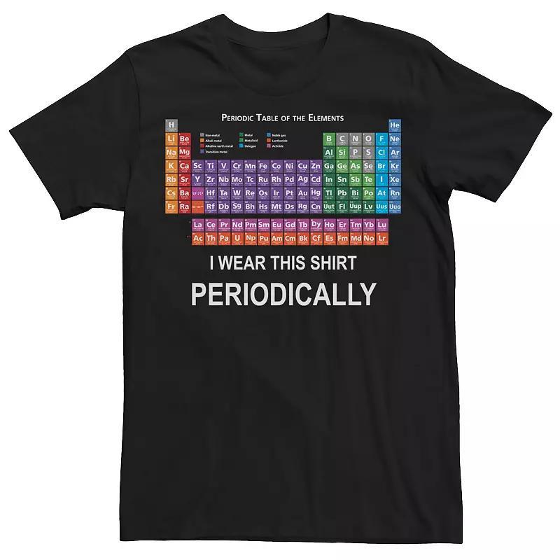 Mens I Wear This Shirt Periodically Graphic Tee Black Product Image