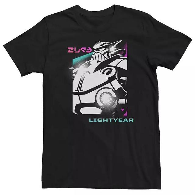 Big & Tall Disney / Pixar Lightyear Emperor Zurg Spray Torso Tee, Mens Product Image