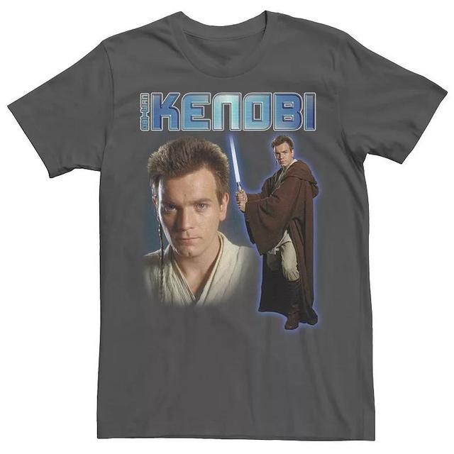 Mens Star Wars Obi-Wan Kenobi Tee Grey Product Image